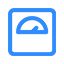 weight lose scale icon